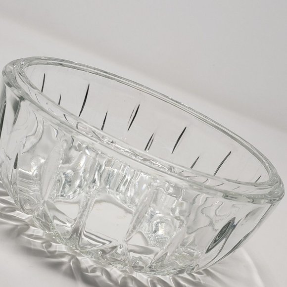 Vintage VTG HOMCO Clear Cut Glass Globe Round Fairy Lamp Light Candle Holder - Picture 8 of 11